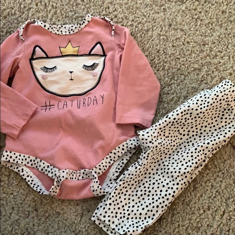 Jessica Simpson baby girl set